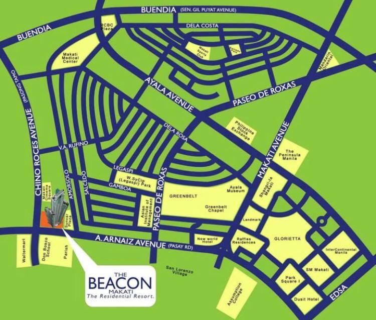 Beacon Makati Condo Free Pool Access Free Wifi 100Mbps & Free Netflix Манила Экстерьер фото
